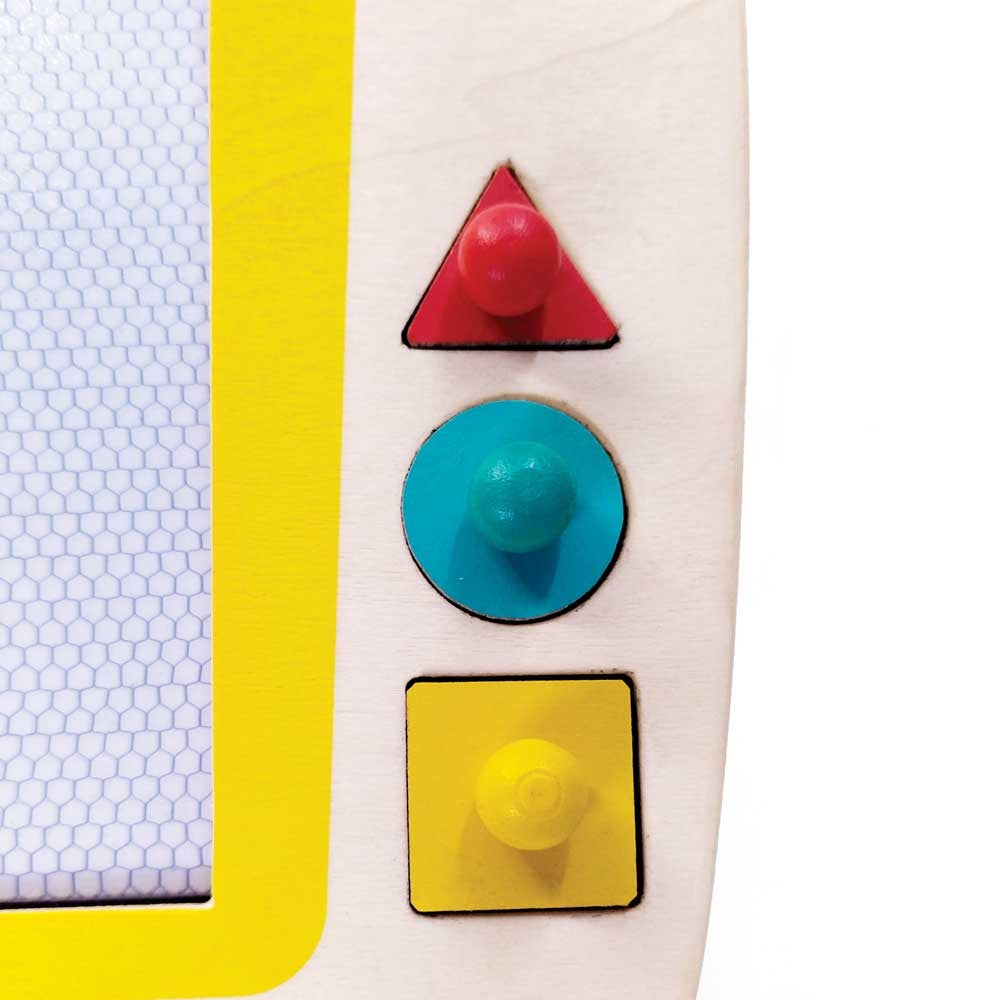 Παιδικός ξύλινος μαγνητικός πίνακας 3-6 ετών Svoora