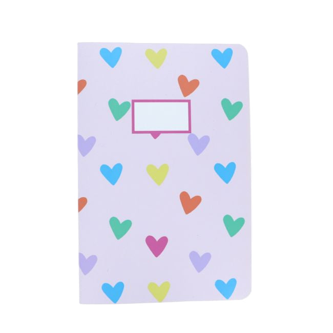 Kid's A4 notebook Hearts 