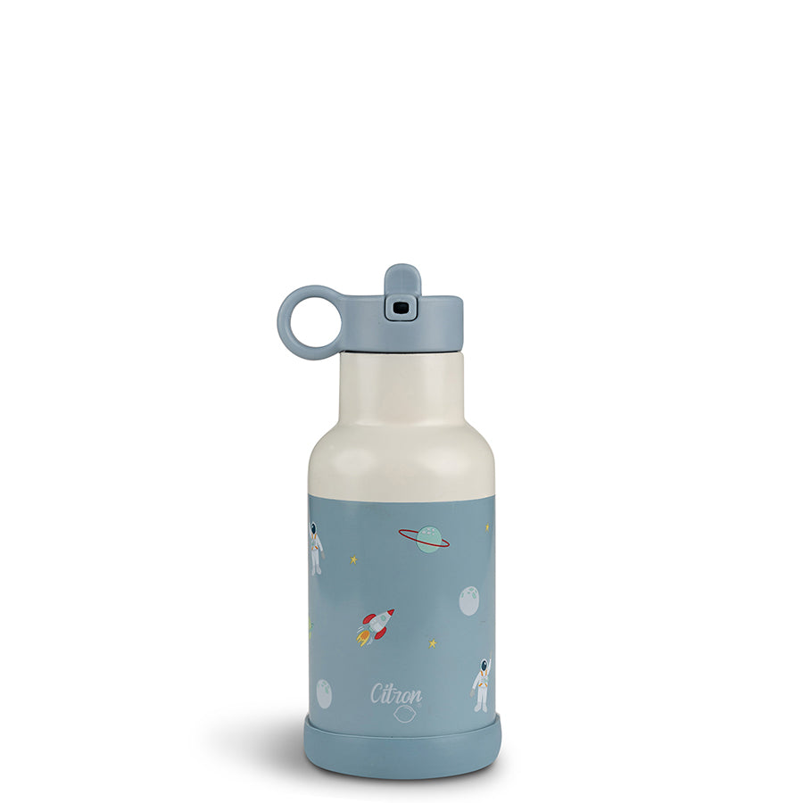 Thermos Bottle With Lemon Print Beige Konges Sløjd - Babyshop