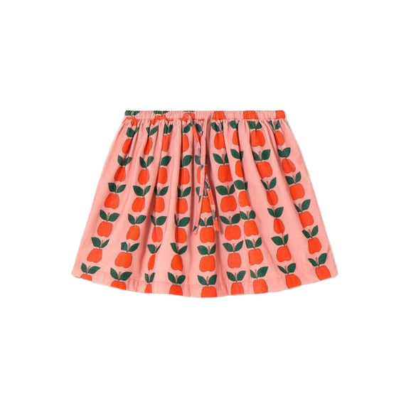 Παιδική βαμβακερή φούστα Apples 4-12 ετών Tinycottons