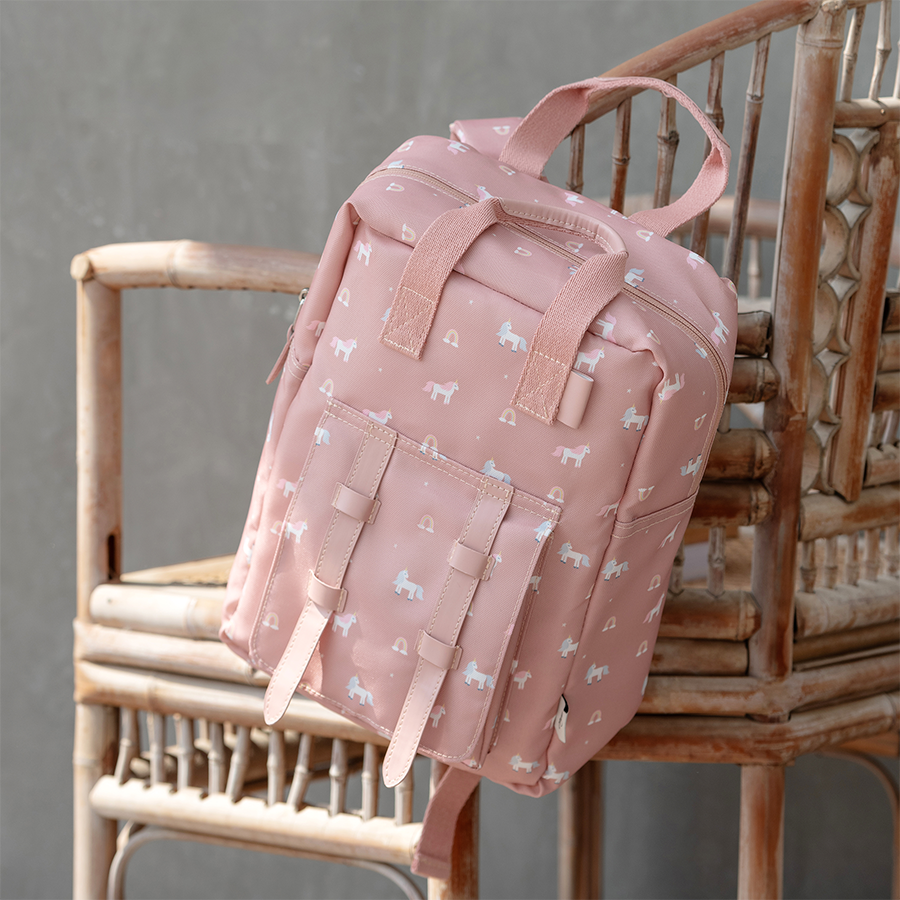 Παιδικό σακίδιο πλάτης Unicorn Pink 18M+ 32x22x13cm - Citron