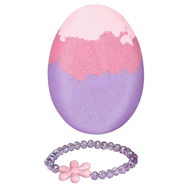 Bubbling Magic egg with bracelet