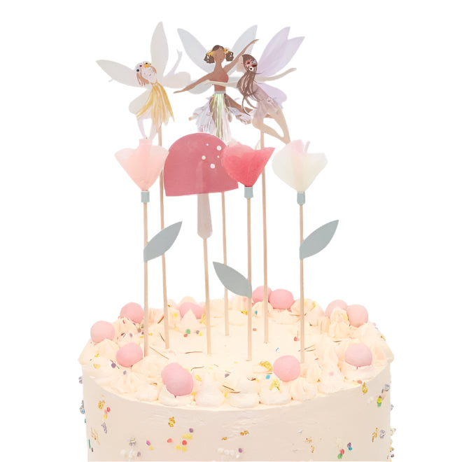 Fairy Cake Topper 7pcs