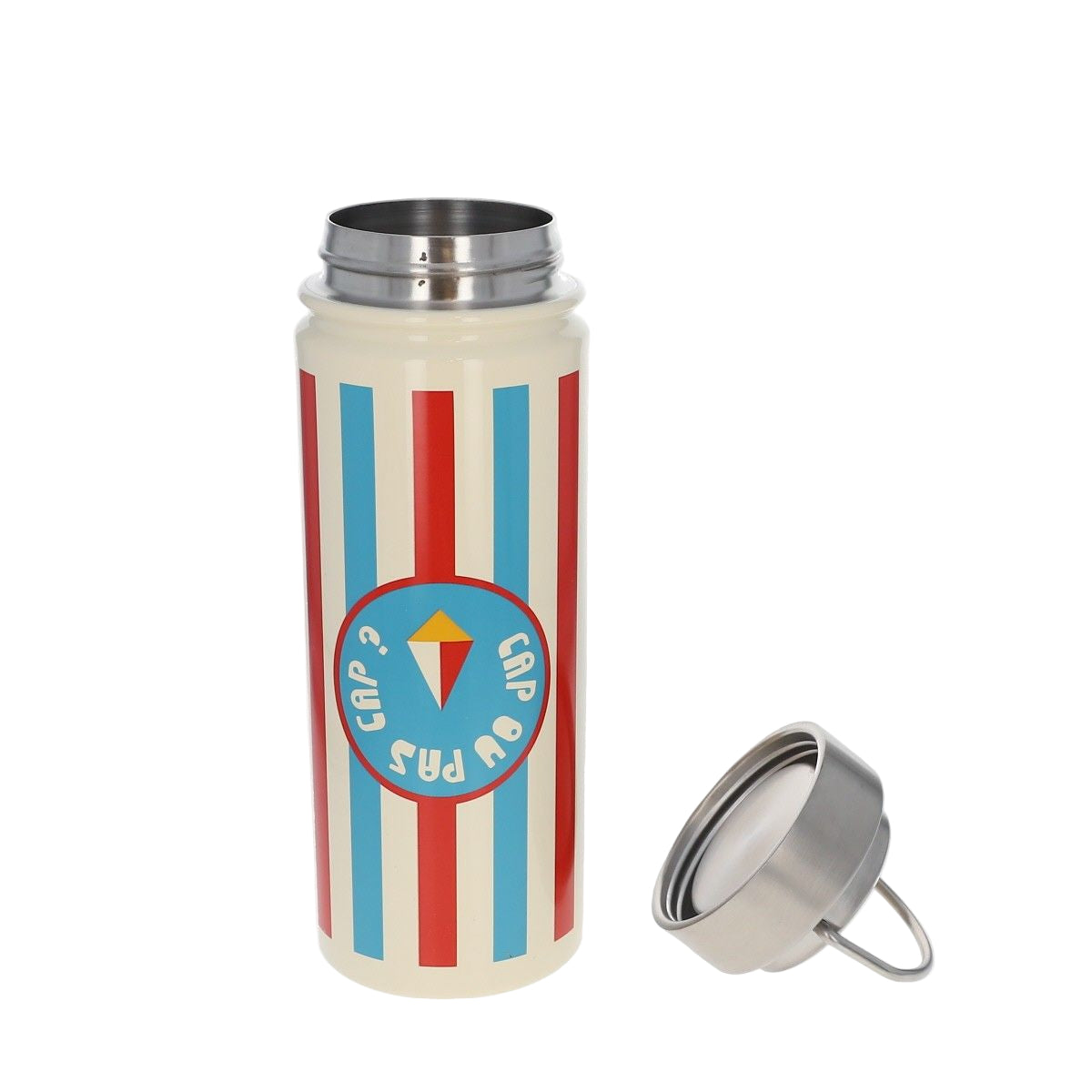 Μεγάλο Θερμός νερού με ρίγες Cap ou pas cap? 550ml