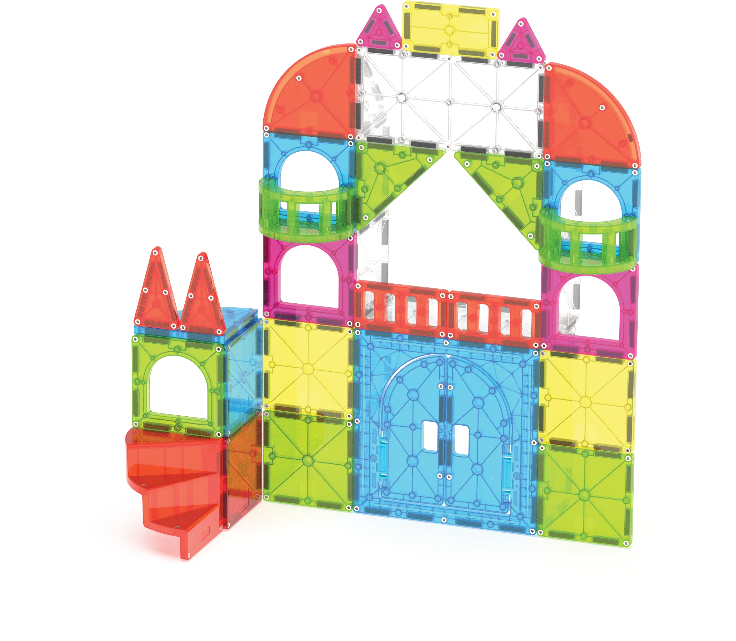 Παιδικό μαγνητικό παιχνίδι City Center 110κομμάτια 3ετών+ Magna Tiles