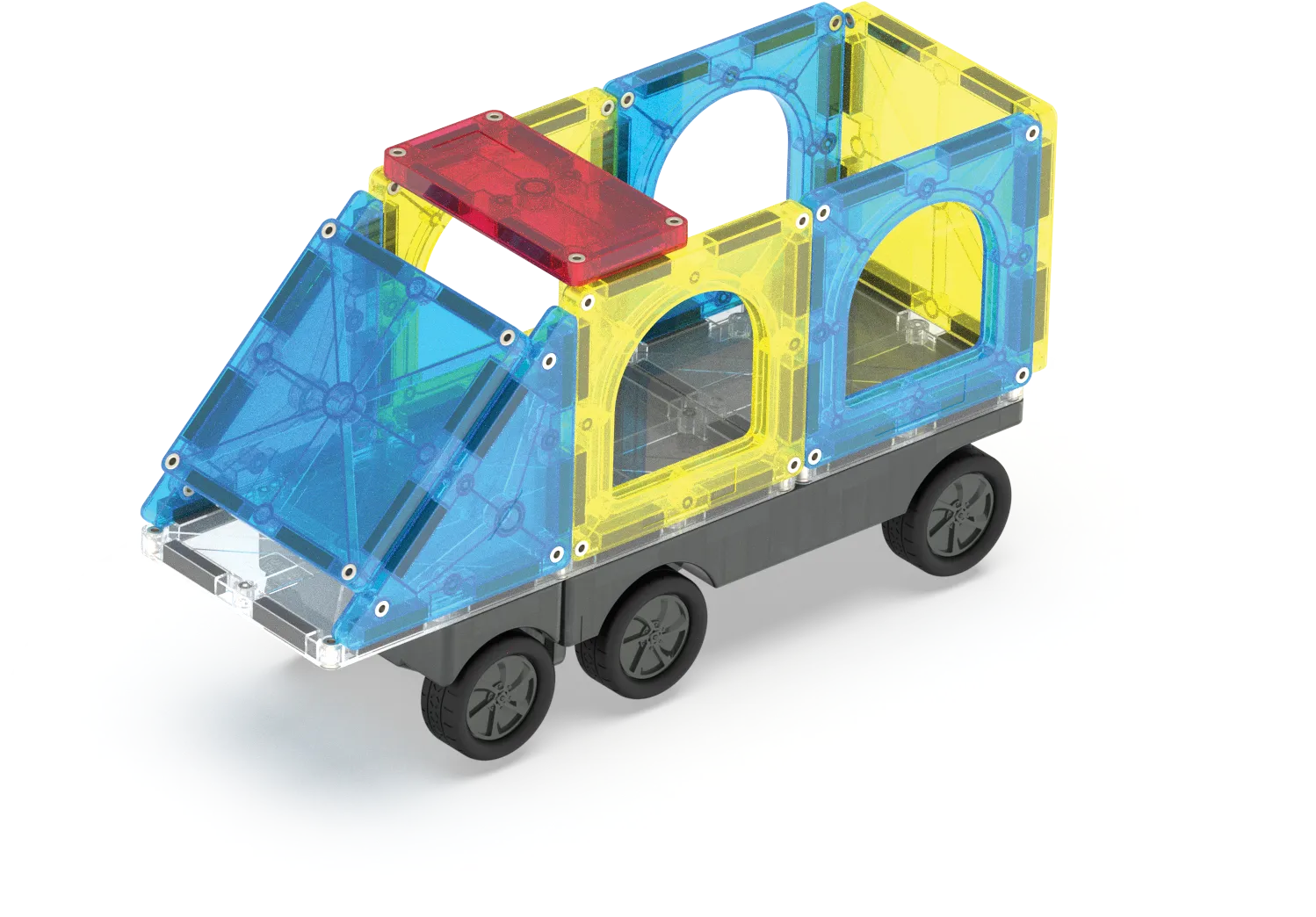 Παιδικό μαγνητικό παιχνίδι City Center 110κομμάτια 3ετών+ Magna Tiles