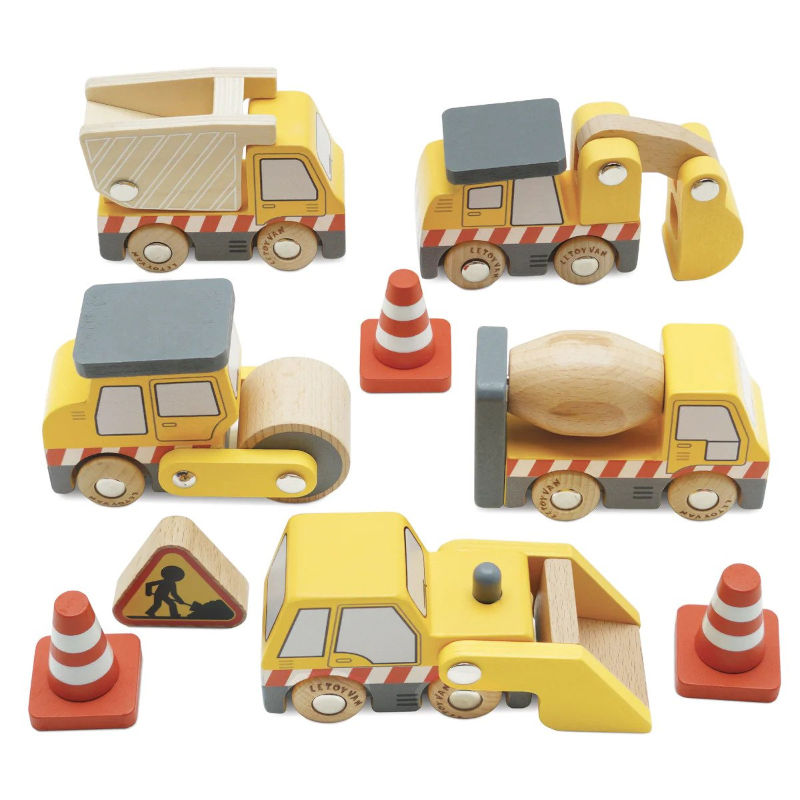 Le toy Van - Construction cars set 3+