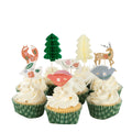 Meri Meri Cupcake Kit Folk Woodland 225540 (24 pcs)