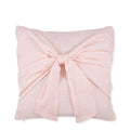 Cushion cover Bow pale pink 40x40 cm