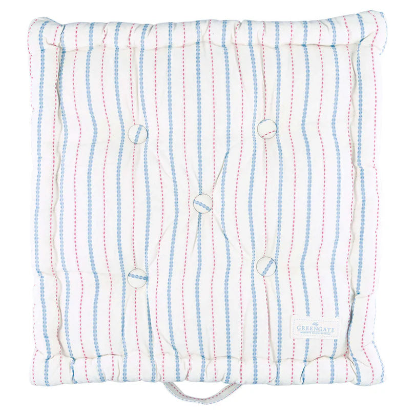 Box cushion Leonine pale blue 50x50x10cm