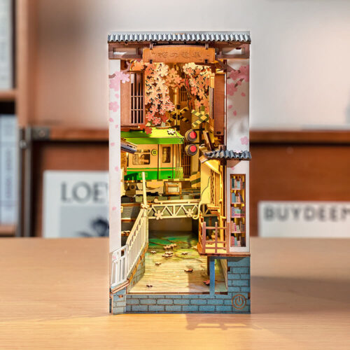 Kit κατασκευής - DIY βιβλιοπωλείο μινιατούρα - Sakura Densya 14ετών+