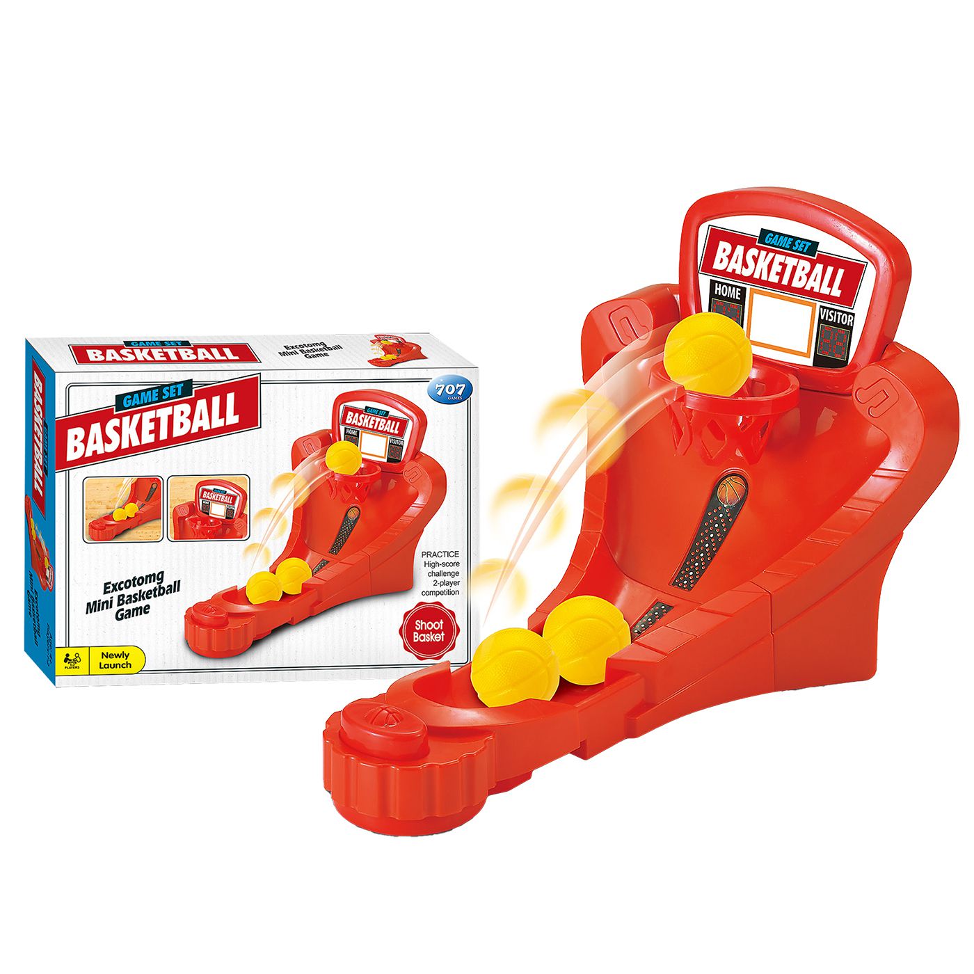 Παιδικό επιτραπέζιο παιχνίδι Μπάσκετ για έναν παίκτη 4+ετών