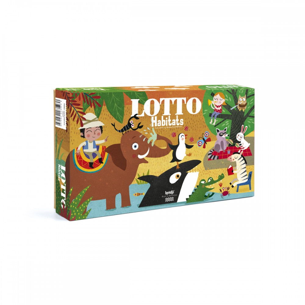 Lotto Habitats Board Game 4+ Years - Londji