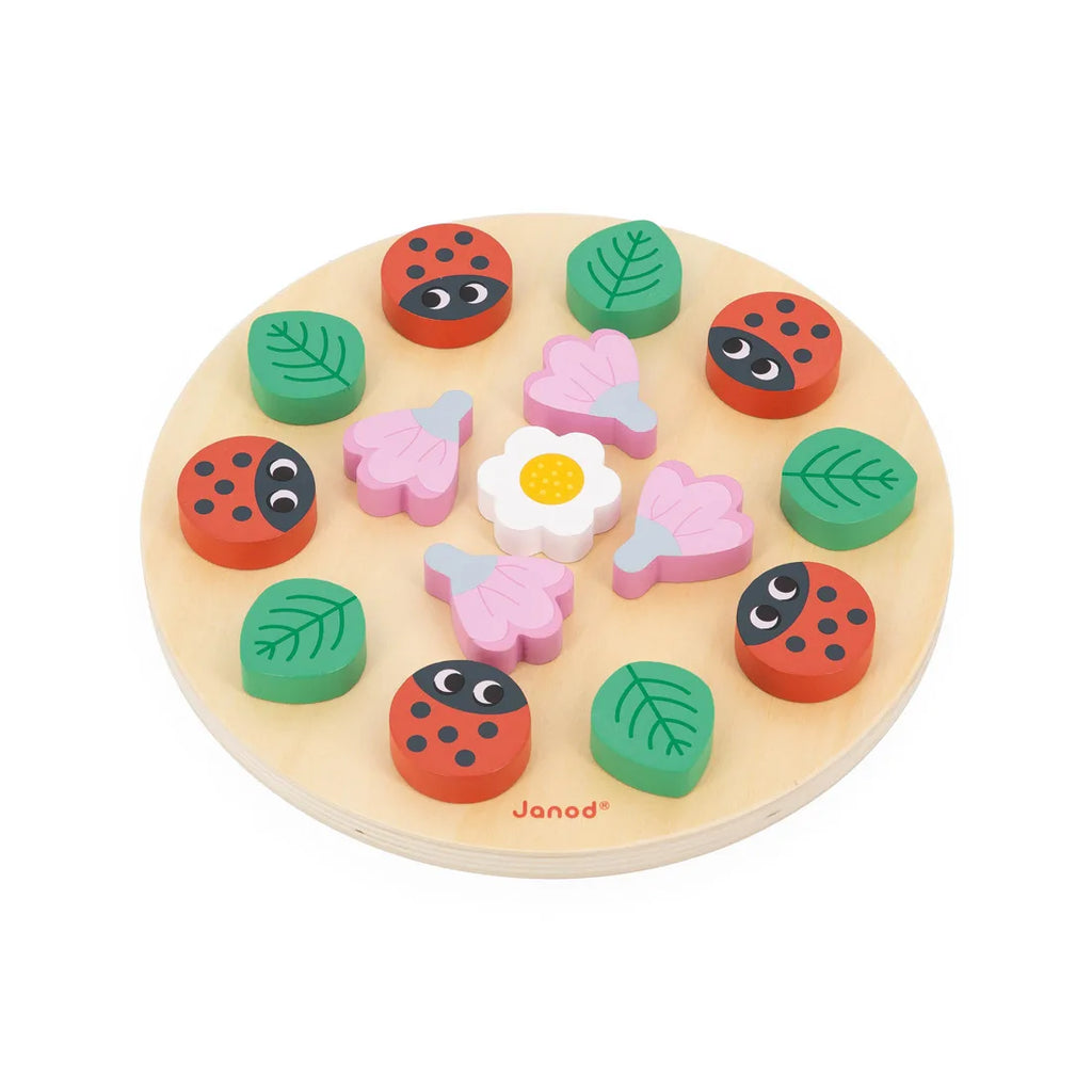 Παιδικό επιτραπέζιο παιχνίδι Το πρώτο μου Μάνταλα - Κήπος 2+ Janod