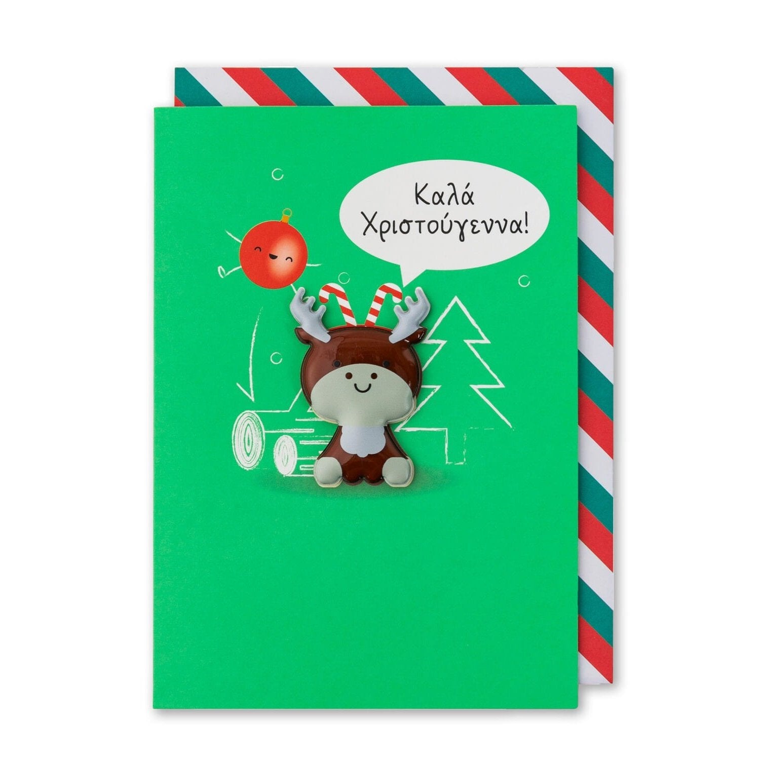 Greeting Card with magnet and envelope Mermaid - Pango