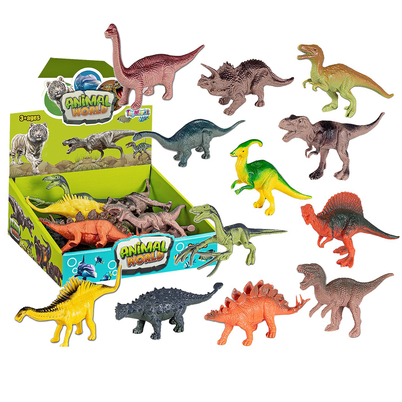 Kid's toy dinosaur figure (random design) 3+ years