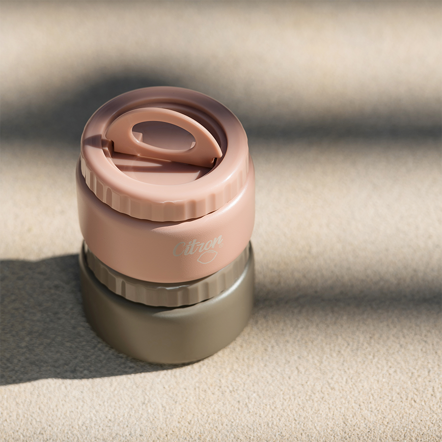 Insulated food jar 250ml Blush Pink- Citron