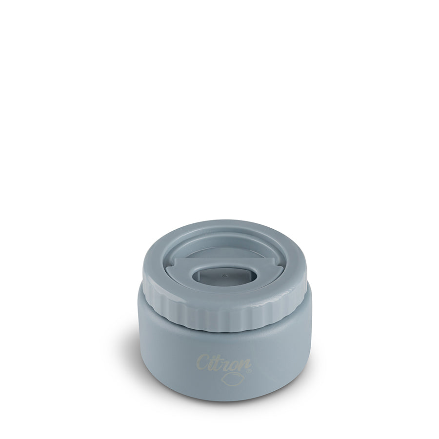 Insulated food jar 250ml Dusty Blue- Citron