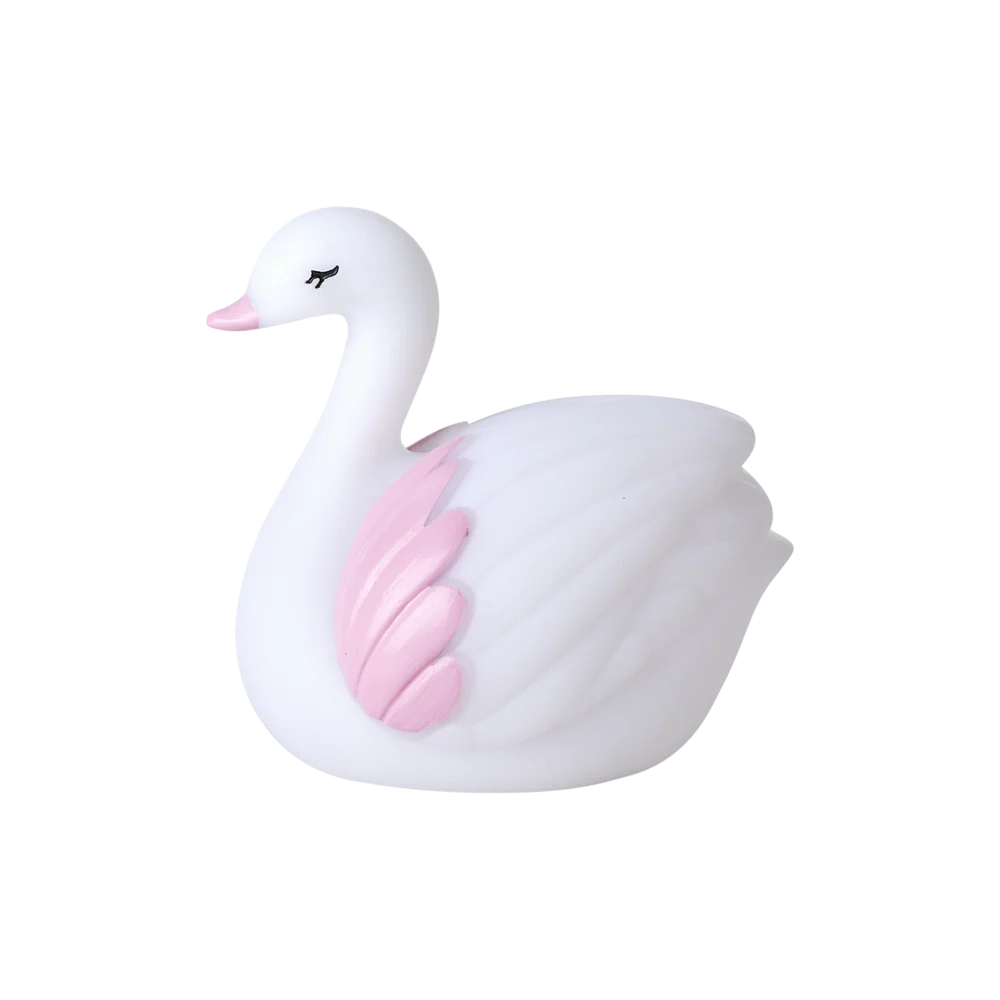 Παιδικό Φωτιστικό Led Κύκνος με μπαταρία 9x8.5x7.5cm Rice