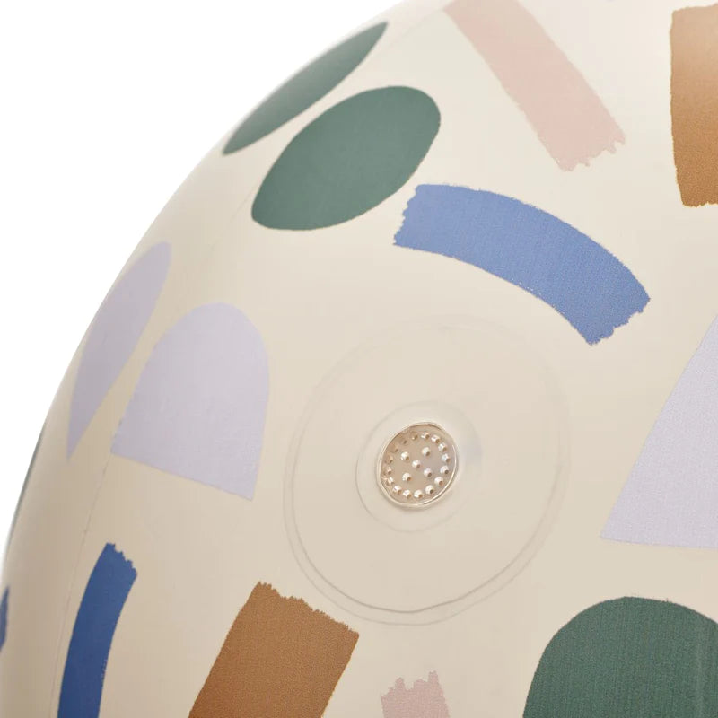 Φουσκωτή μπάλα με sprinkler Luis Paint Stroke/Sandy - Liewood 60cm
