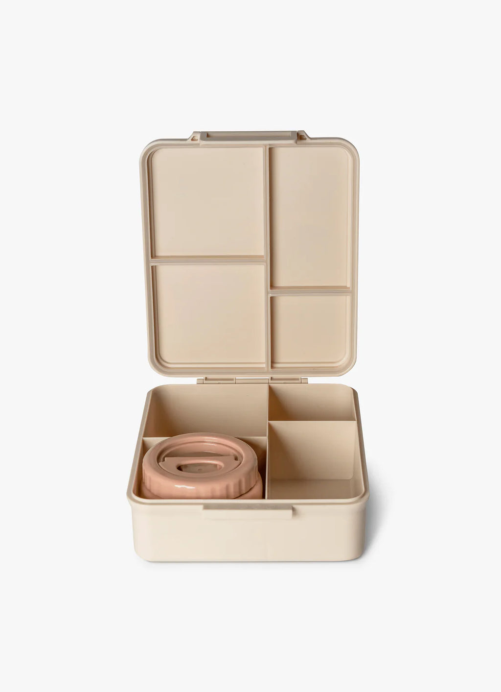 Isothermal food container with 4 compartments Grand Lunchbox - Ballerina 18+ months 23.6x19x7.5 cm - Citron