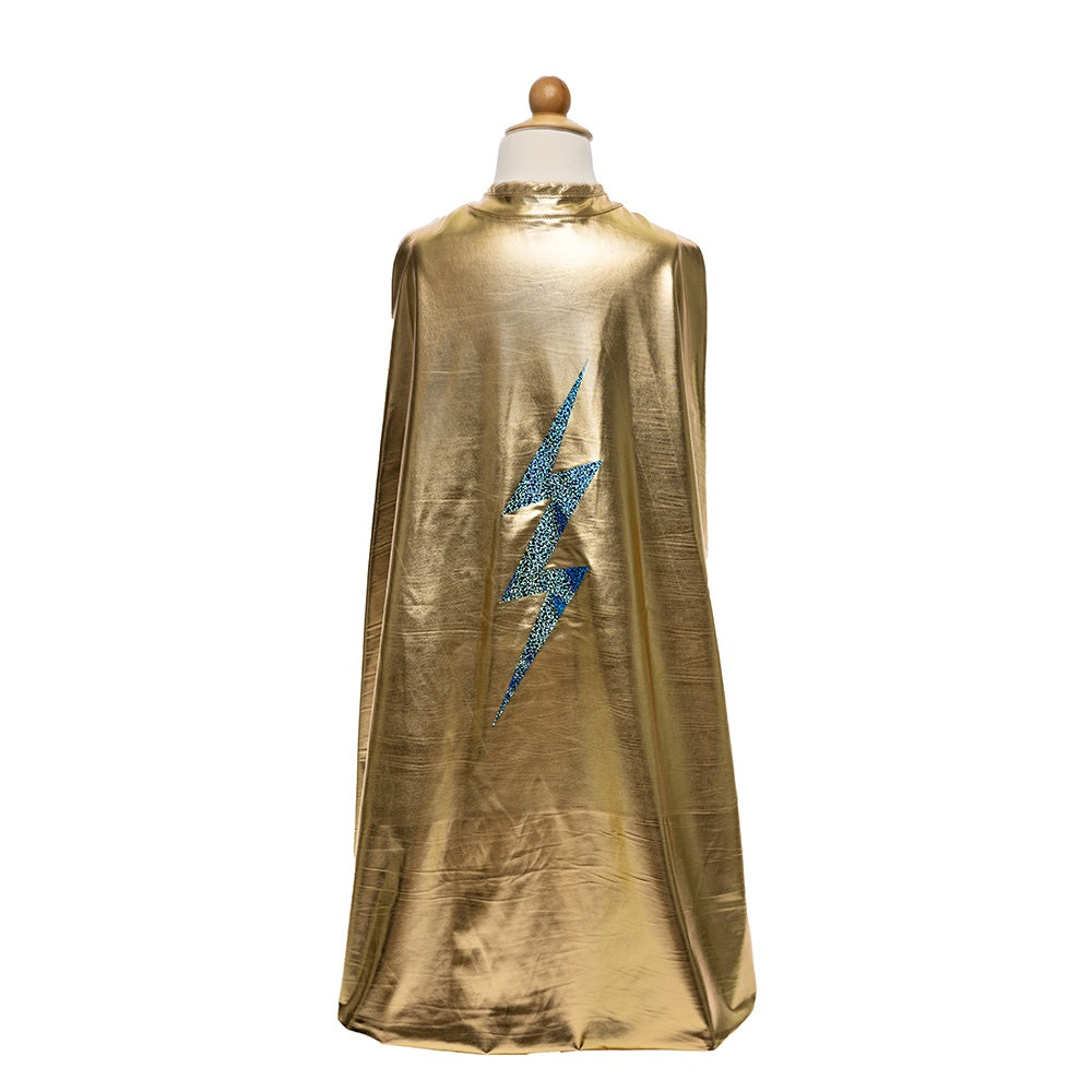 Παιδική στολή κάπα ιριδίζουσα διπλής όψεως με κεραυνό 4-6 ετών - Great Pretenders