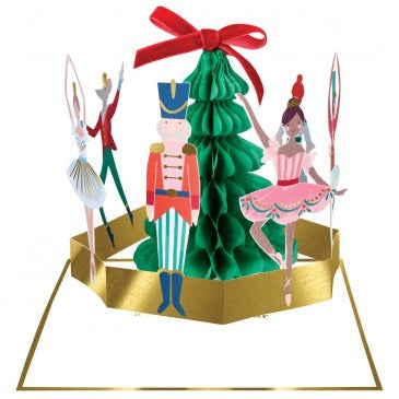 Xmas 3d card Nutcracker Ballet
