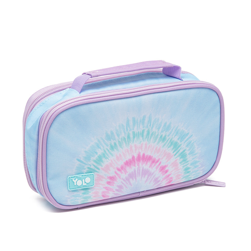 Παιδική Σχολική Κασετίνα βαλιτσάκι Rainbow Tie Dye 22 x 12 x 6.5 cm YOLO