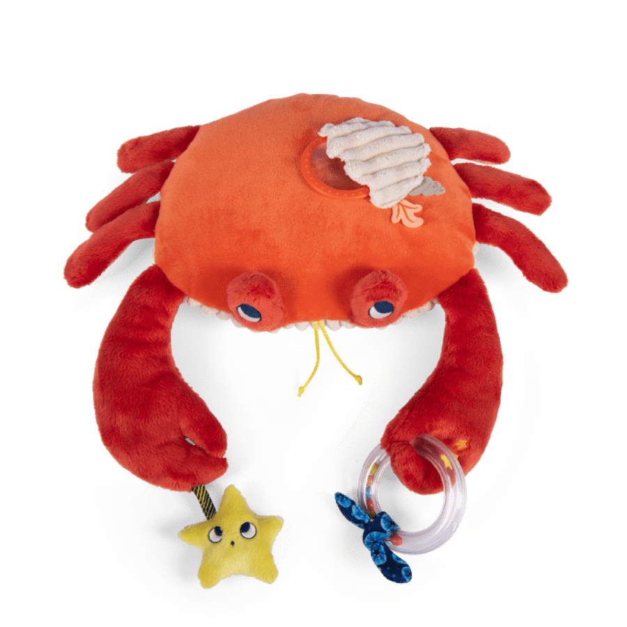 Μεγάλο καβούρι με δραστηριότητες 0+ μηνών 34εκ. Moulin Roty