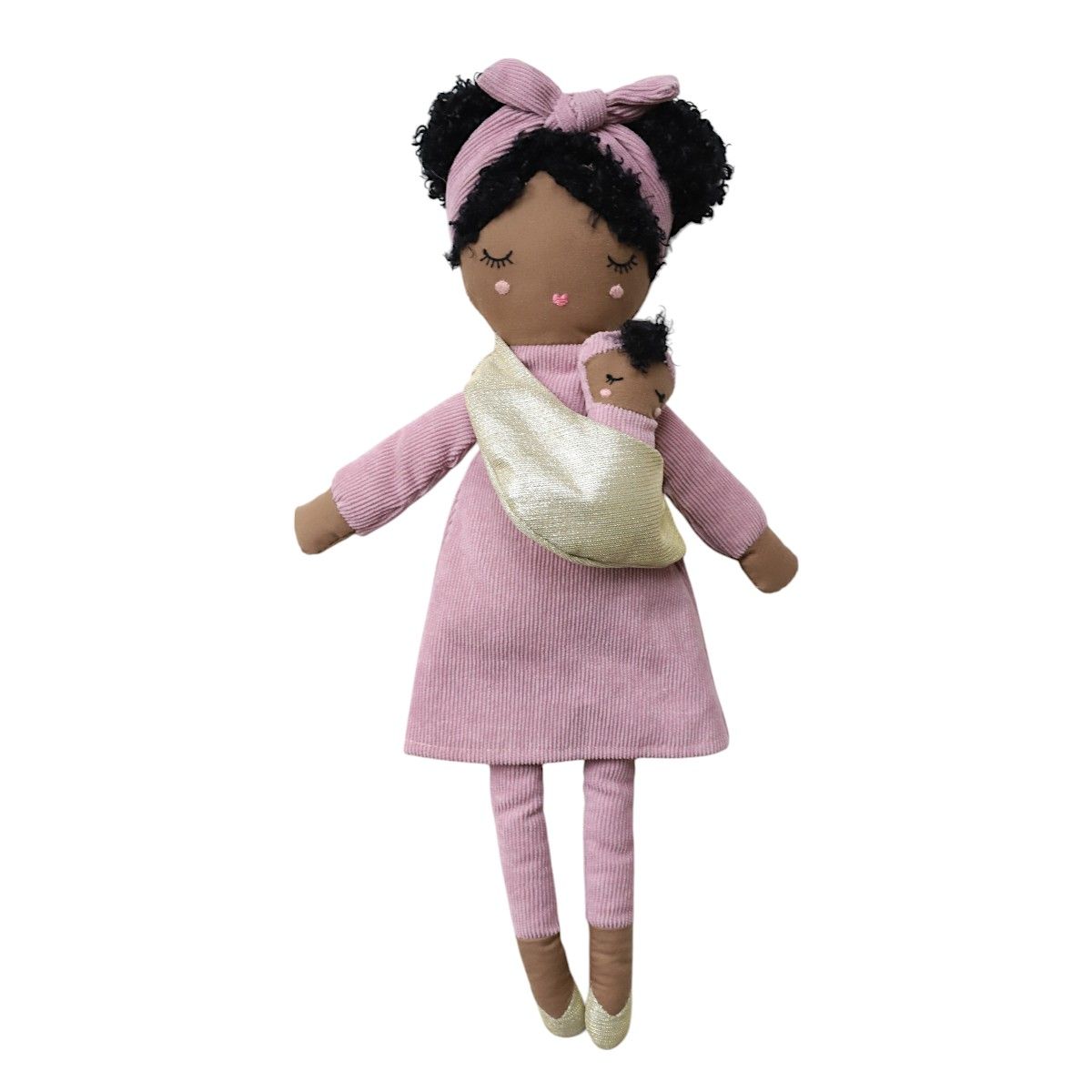 Soft doll Nicole with Baby 38cm 12+ months