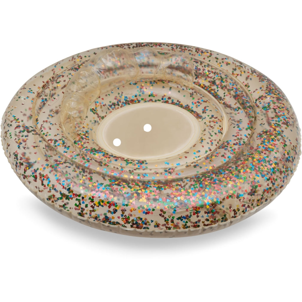 Βρεφικό σωσίβιο θαλάσσης με confetti 1-2ετών Multi Hearts Konges Slojd