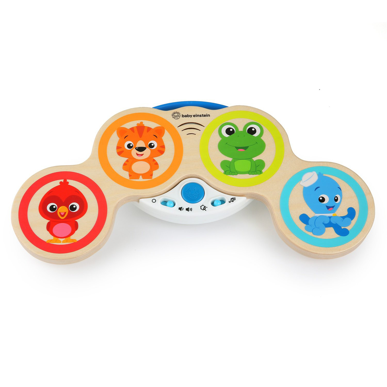 Wooden Magic Touch Drums 6M+ Hape Kids