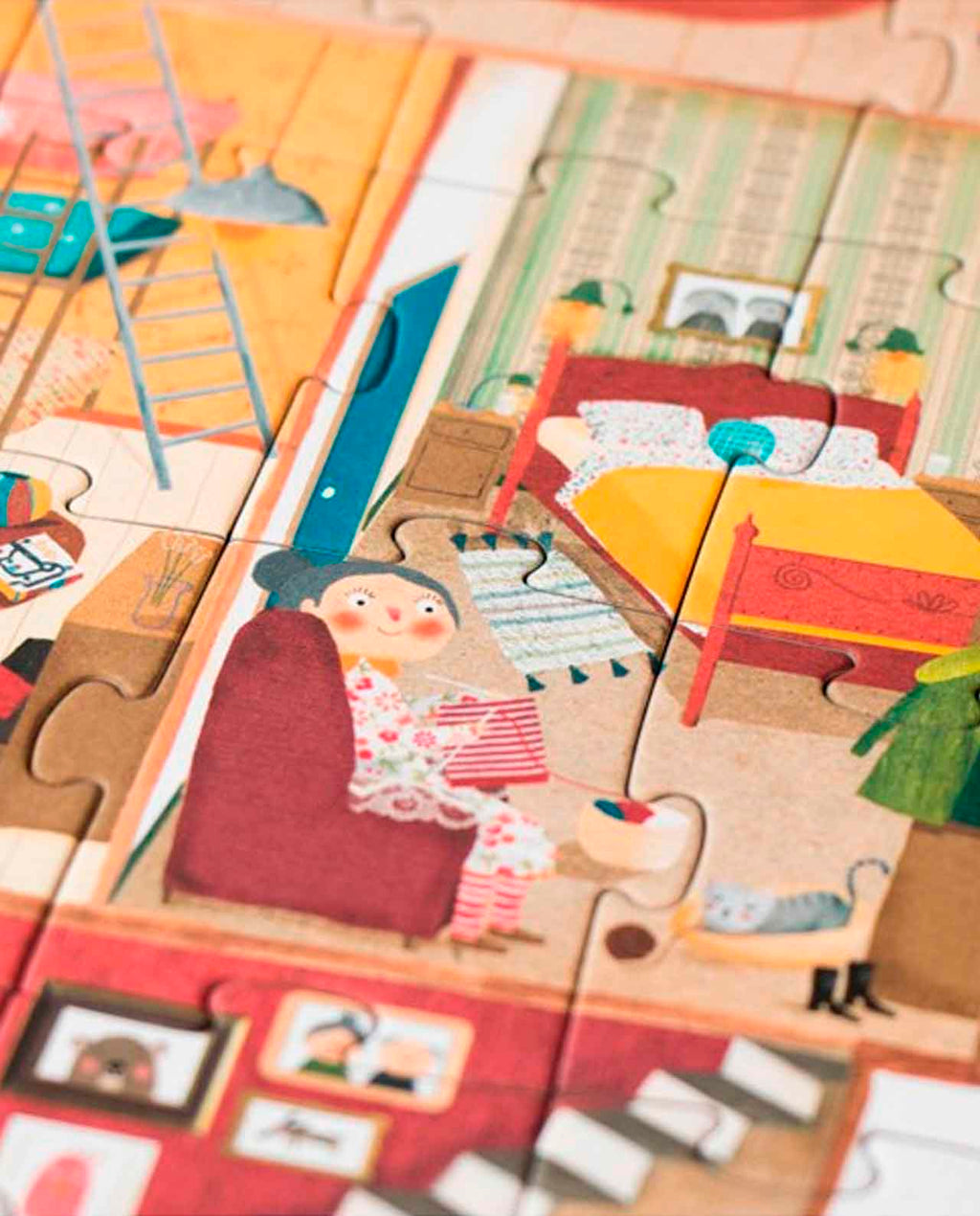 Kid's reversible puzzle Welcome to my Home-Londji 36pcs 4+ years