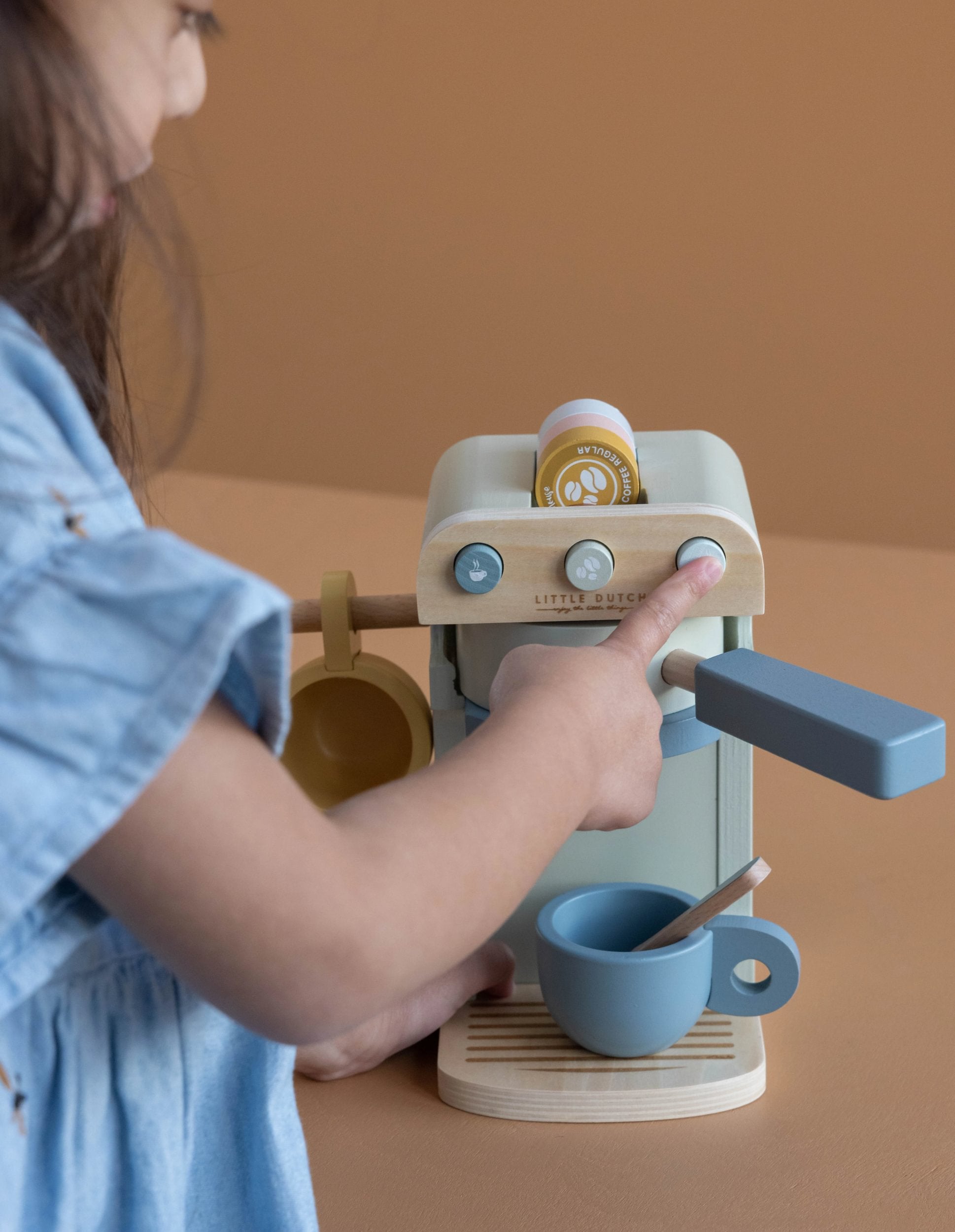 Children's coffee machine  13x23x23cm +3Y Little Dutch LD7081