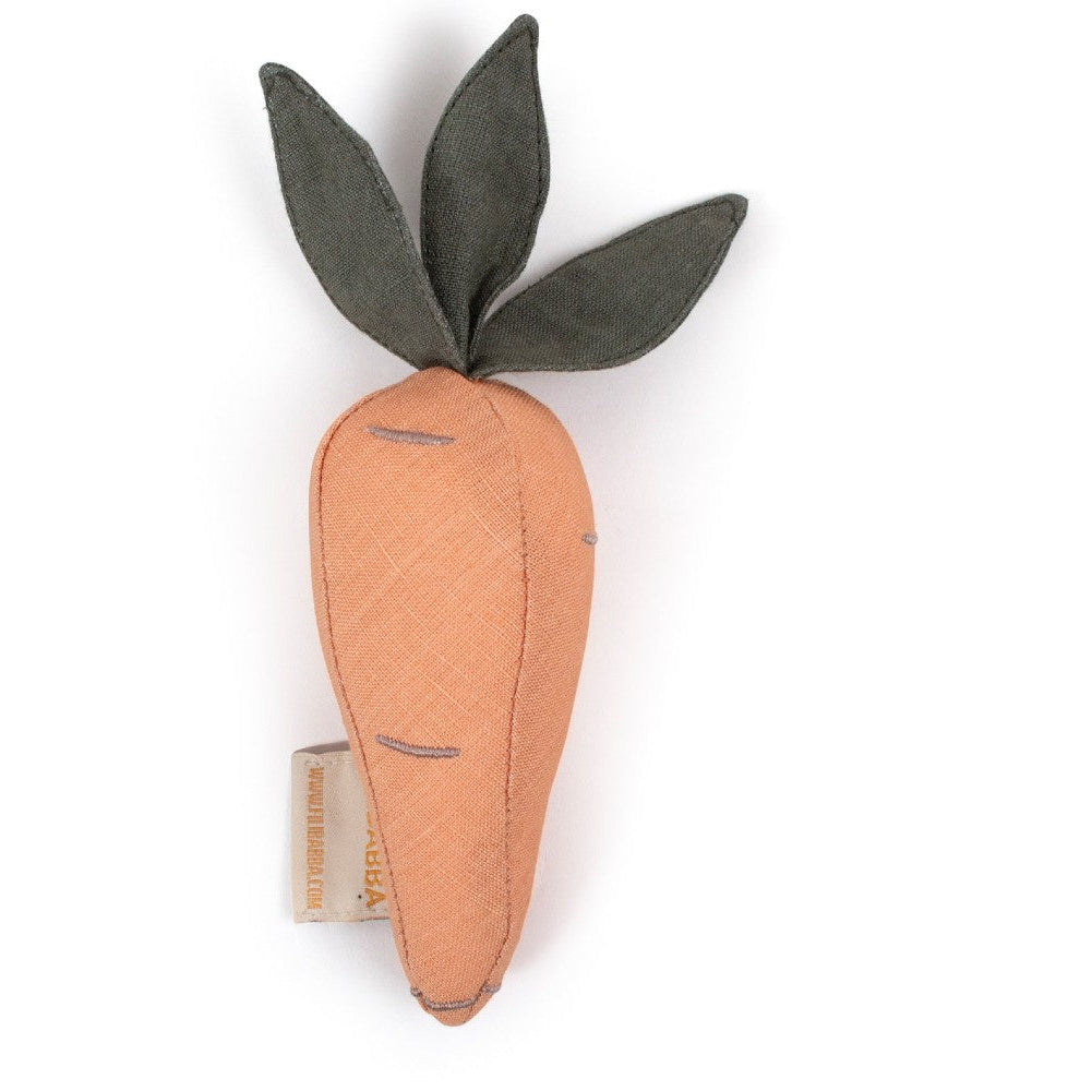 Baby's Rattle Carrot 0+ m 22.5cm Filibabba 