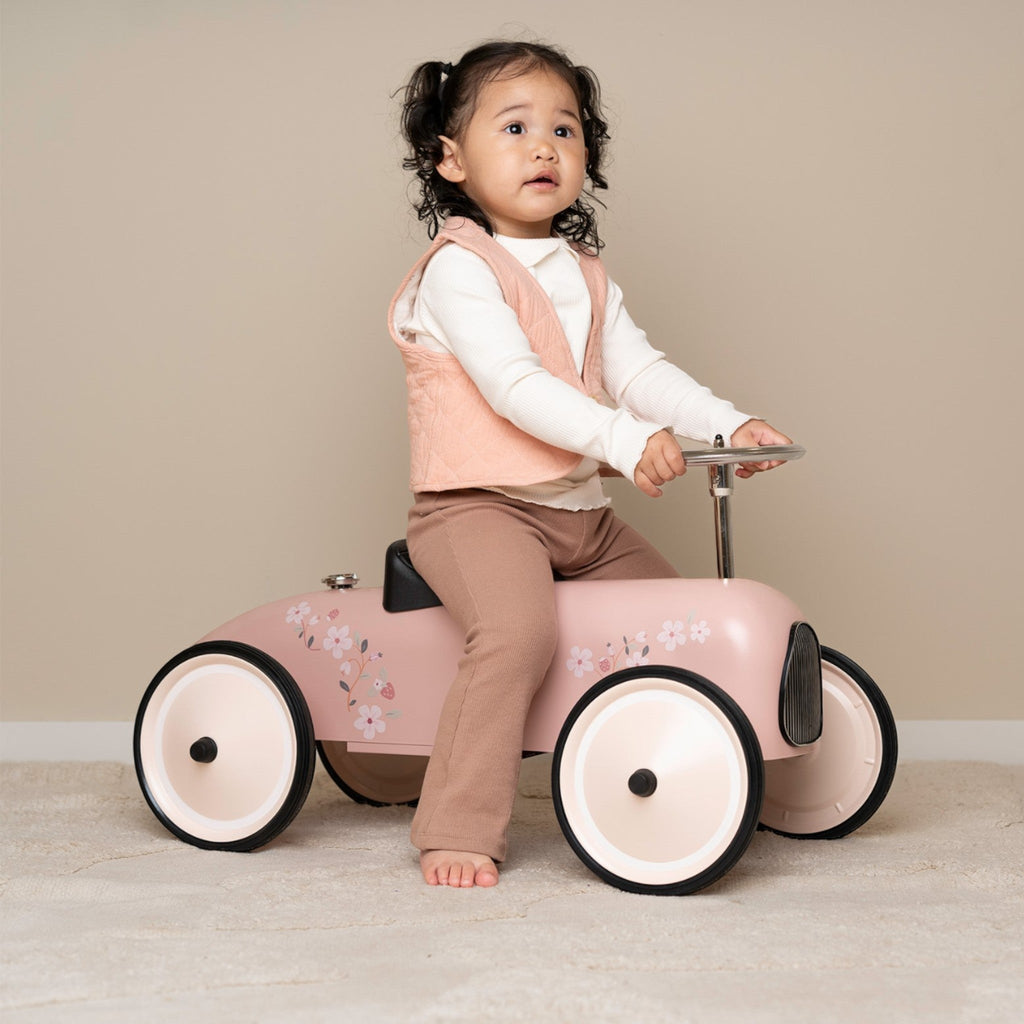 Παιδικό αυτοκίνητο retro ride-on 45x25x87εκ. 2ετών+ Little Dutch