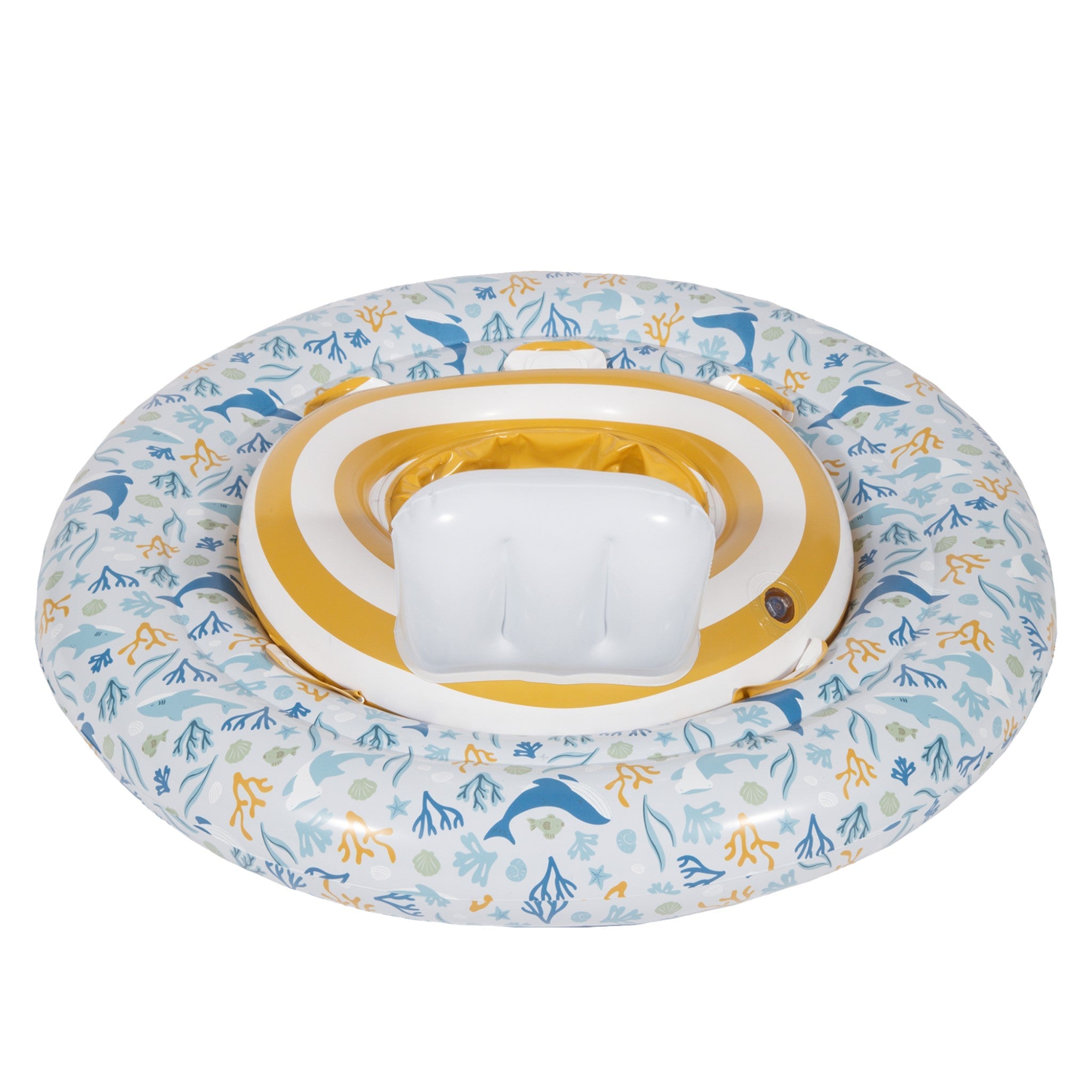 Baby swimming ring Ocean Dreams Blue 6-12months Little Dutch 