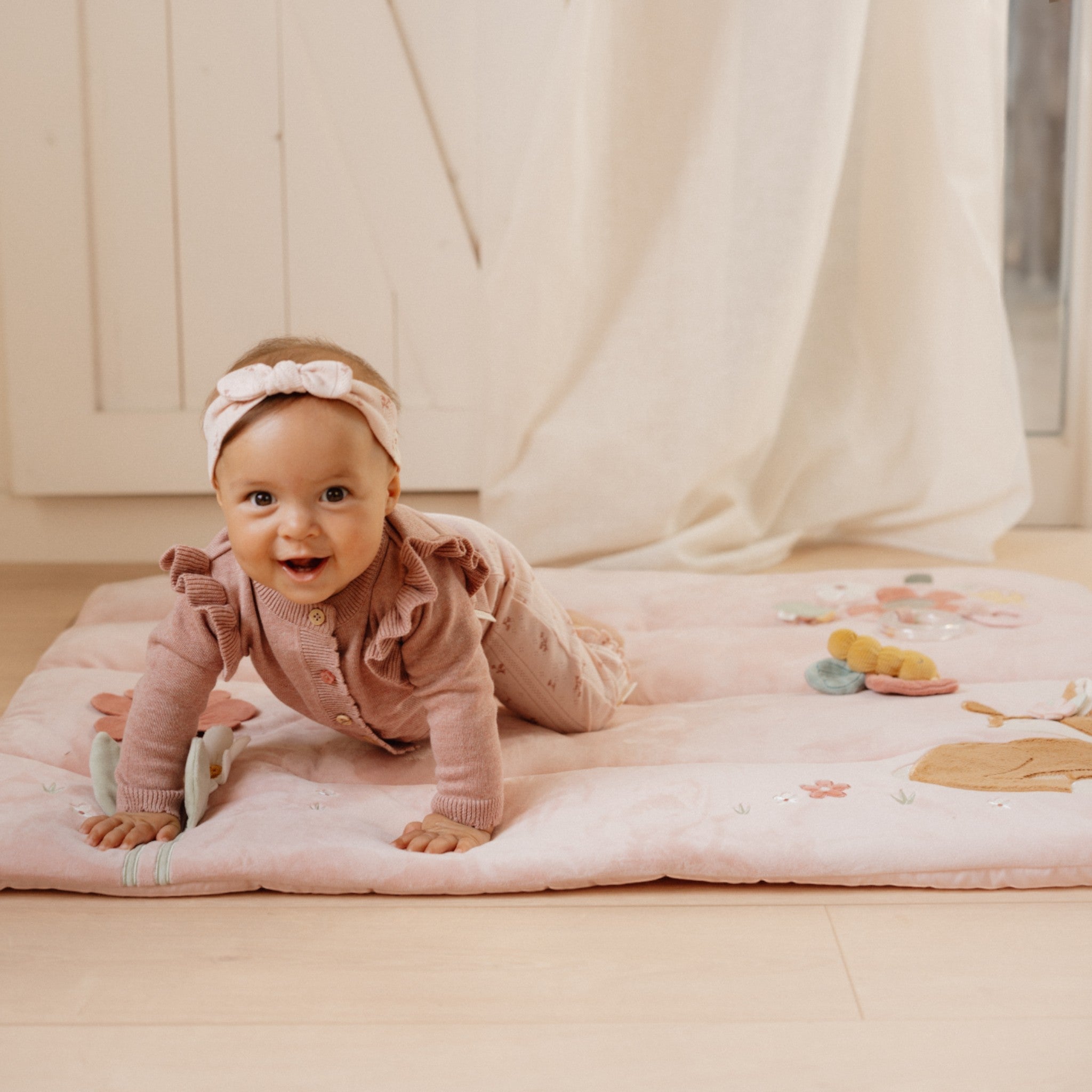 Υφασμάτινο παιδικό στρώμα δραστηριοτήτων Fairy Garden GRS 100x80cm Little Dutch