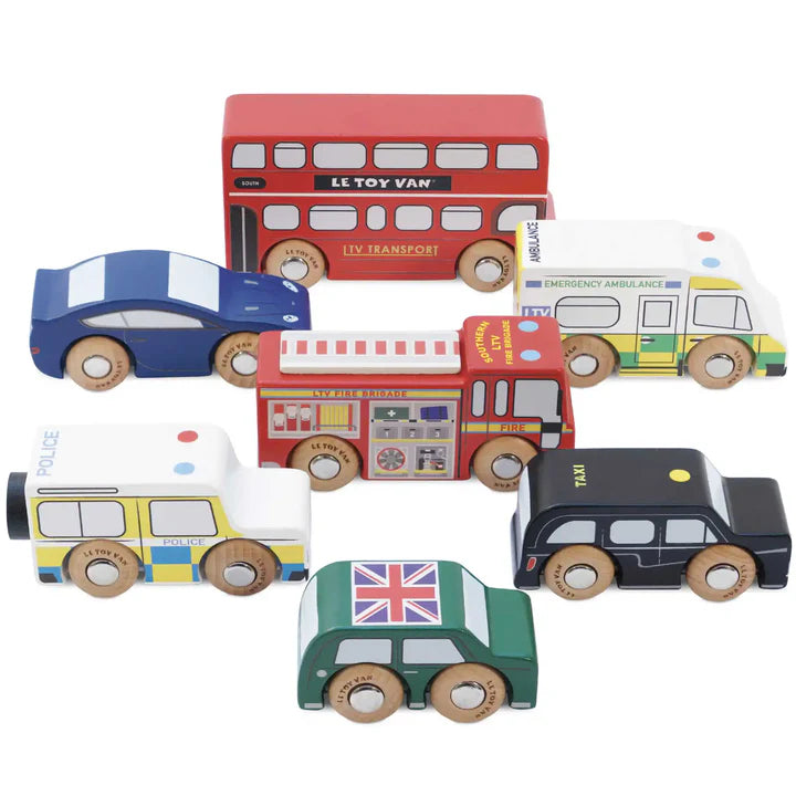 Le toy Van - London car set 3+