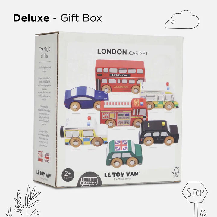 Le toy Van - London car set 3+
