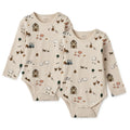 Set of 2 Baby Romper Farm - organic cotton - 3 to 24 months Liewood