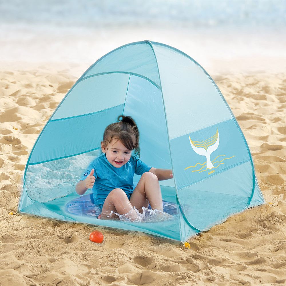 Ludi pop-up baby tent with pool and UV50+ 10+months