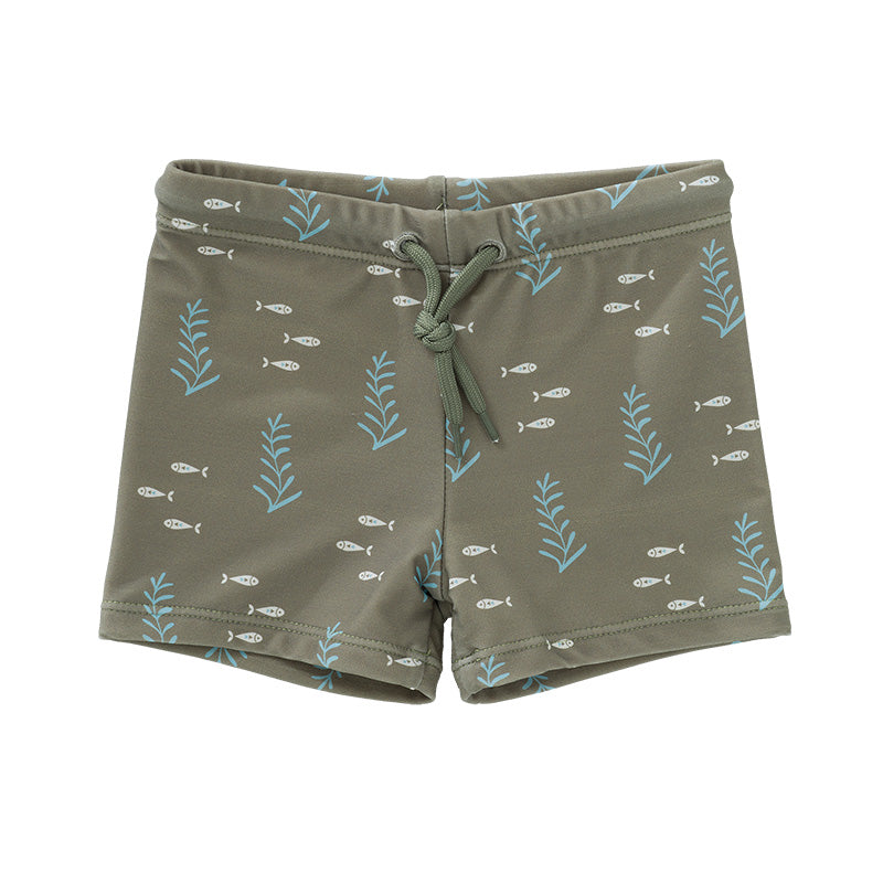 Παιδικό μαγιό-μποξεράκι με προστασία UV50-Fresk Ocean Green-5Υears-7Years