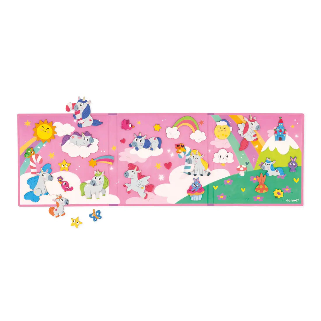 Μαγνητικό παιχνίδι Μονόκεροι  3+ Janod