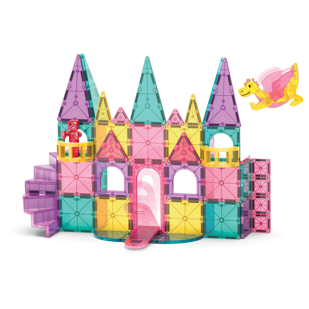 Μαγνητικό Παιχνίδι 48 κομματιών Castle DLX 3ετών+ Magna Tiles 242048
