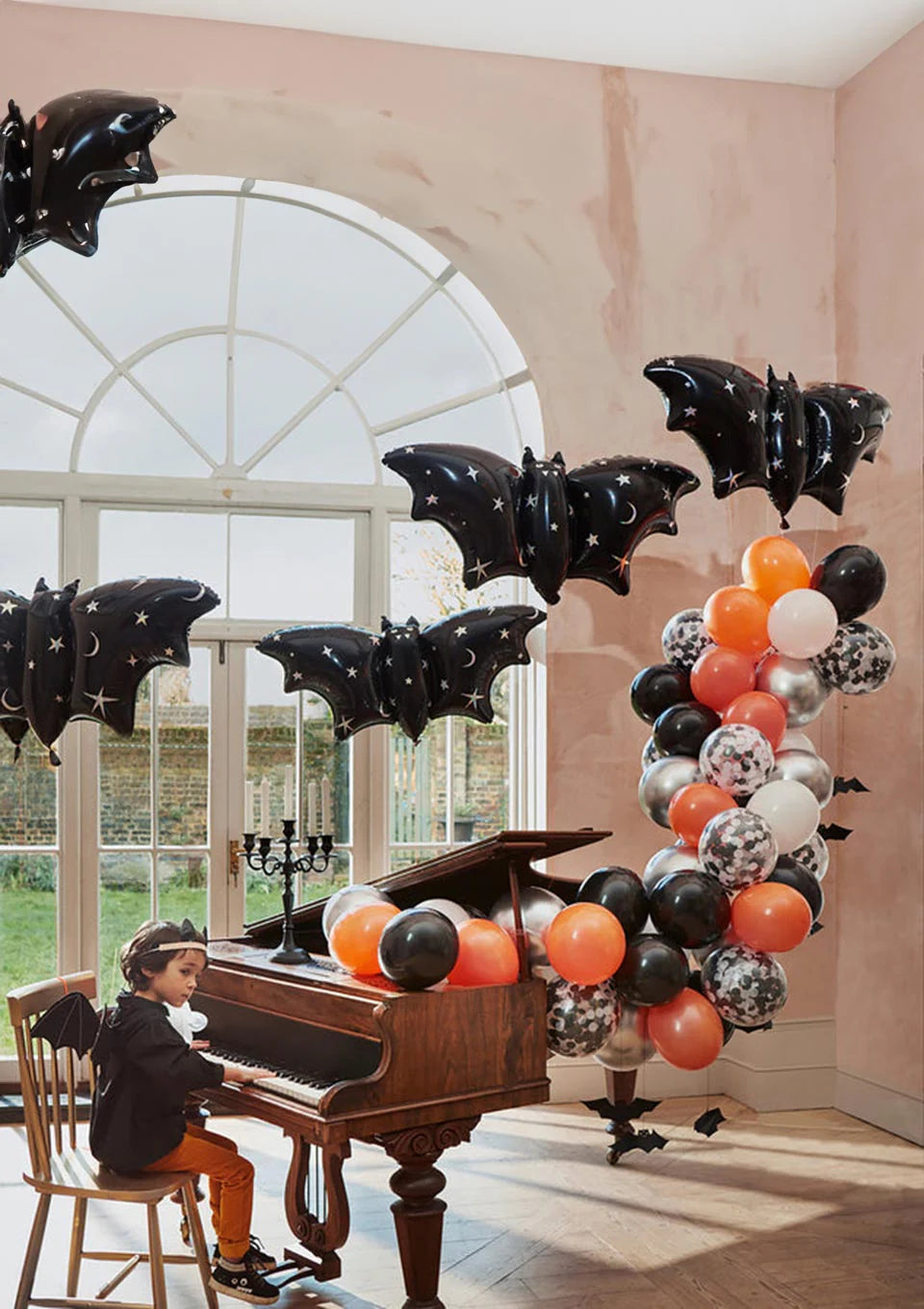 Διακοσμητική γιρλάντα για παιδικό πάρτι από Μπαλόνια Halloween - Balloon Garland Kit