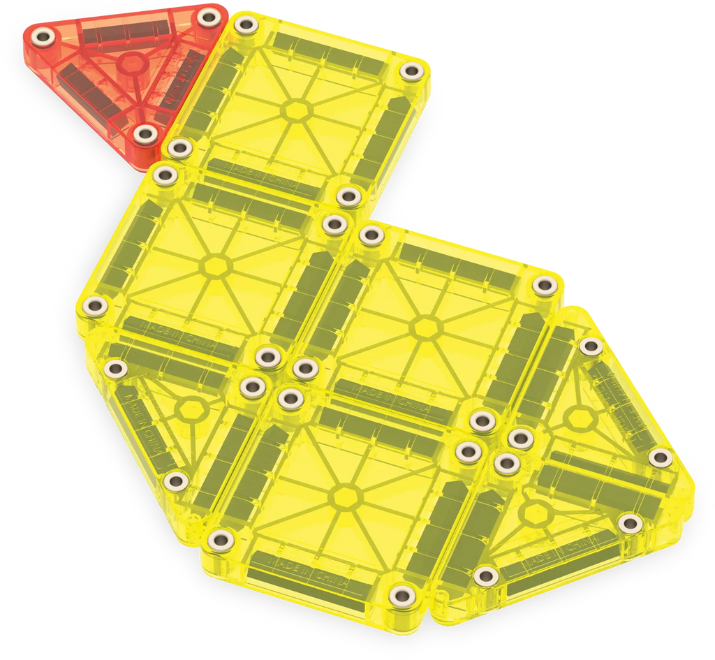 Παιδικό μαγνητικό παιχνίδι microMAGS Travel Set Deluxe 55 Κομμάτια 3ετών+ Magna-Tiles