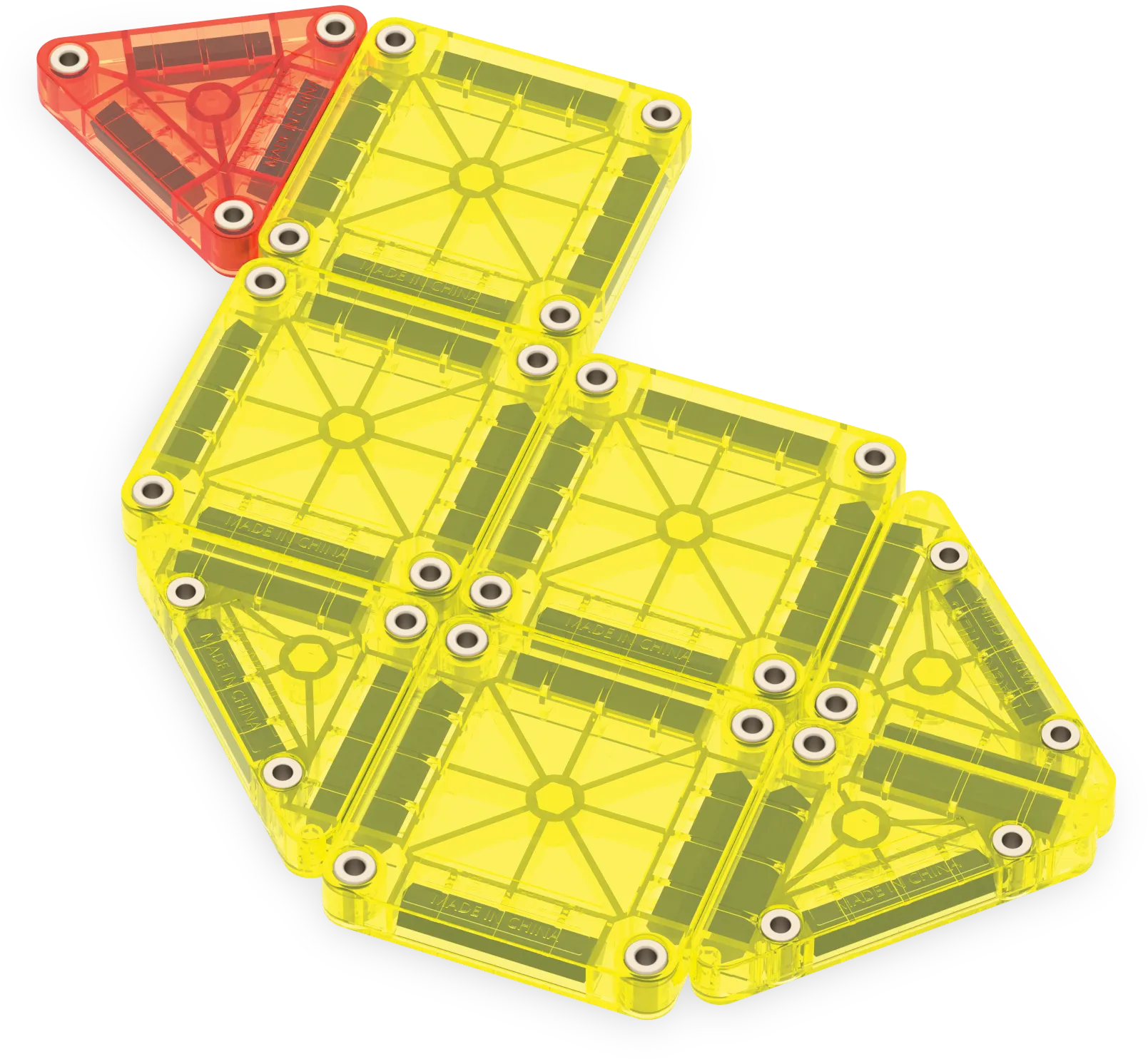 Παιδικό μαγνητικό παιχνίδι microMAGS Travel Set Deluxe 55 Κομμάτια 3ετών+ Magna-Tiles