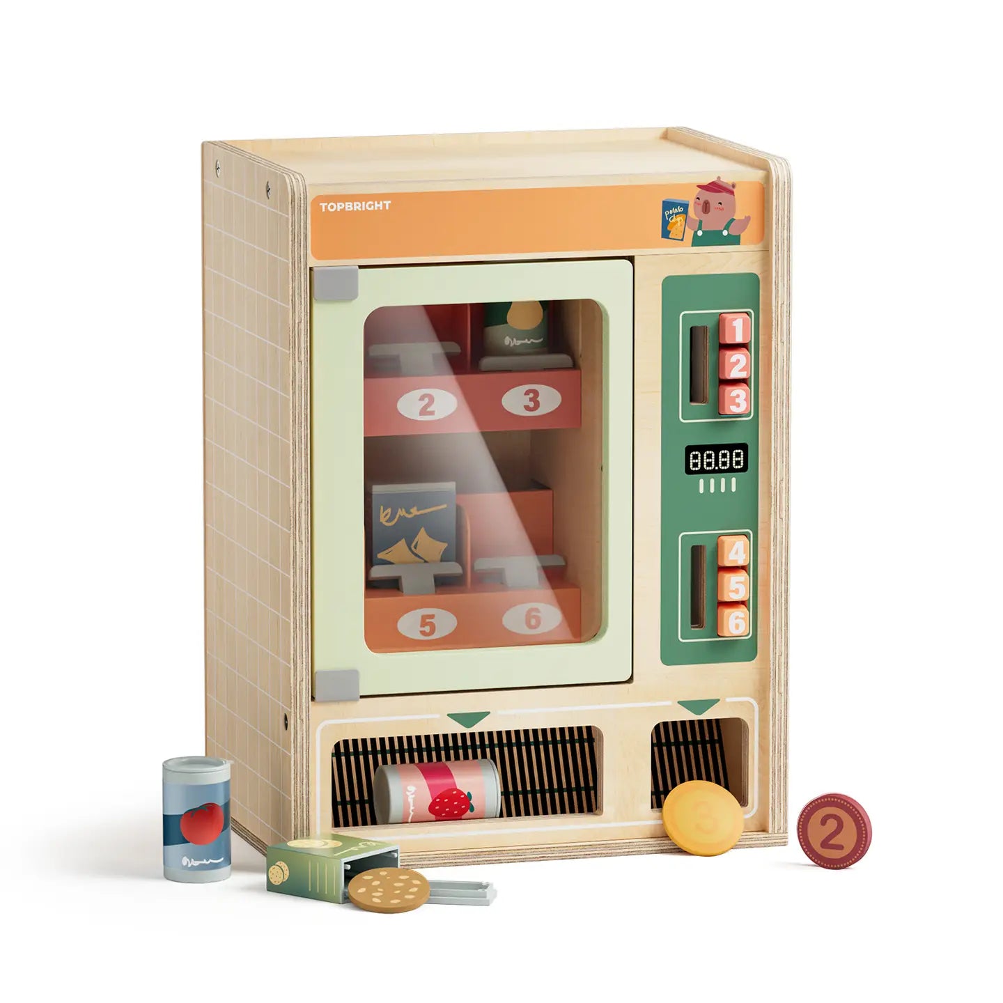 Παιδικό Παιχνίδι Montessori Shop & Go Vending Machine -3+