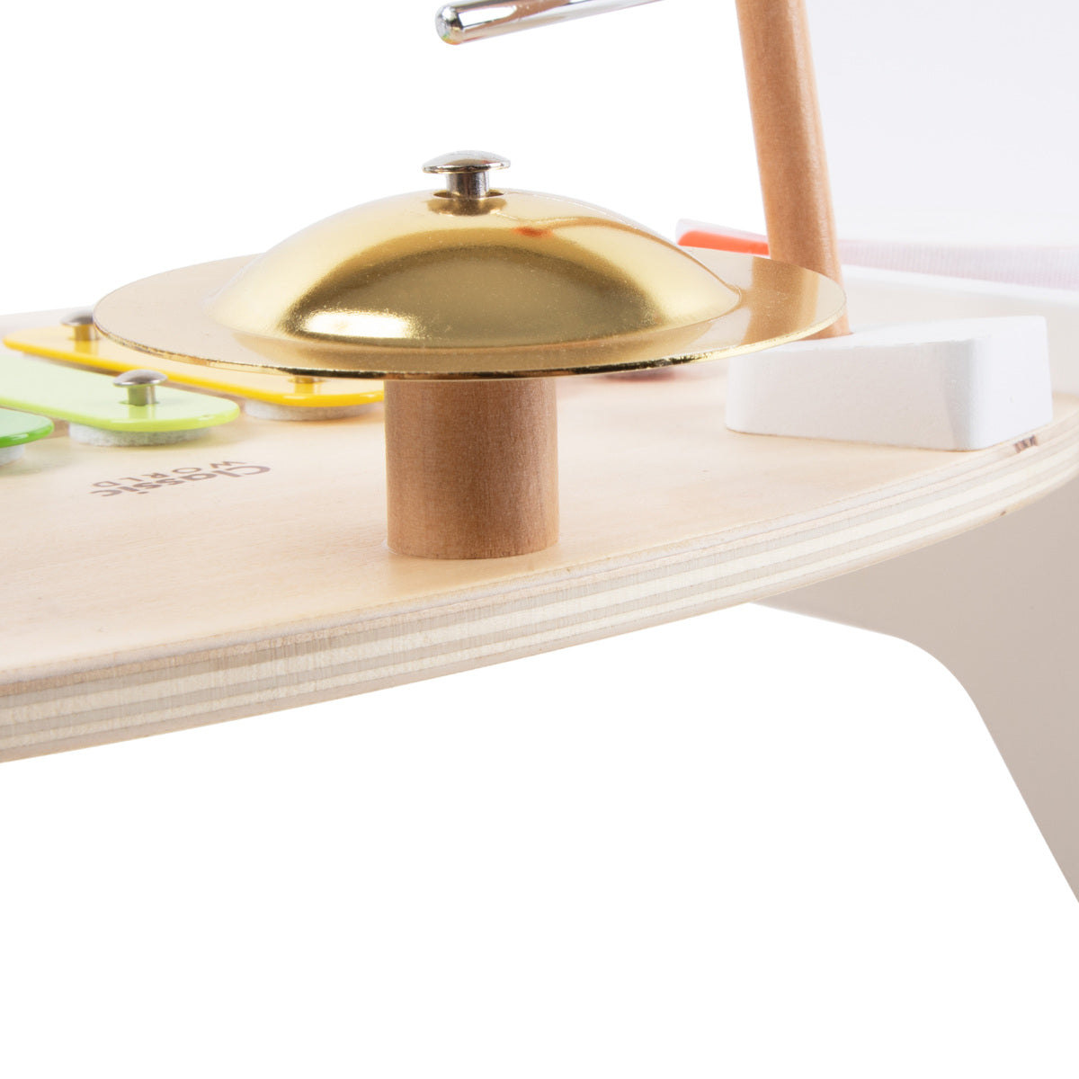 Ξύλινο παιδικό παιχνίδι drums-ξυλόφωνο μουσικό τραπέζι 49.7 x 29 x 26.4 cm 3+ ετών